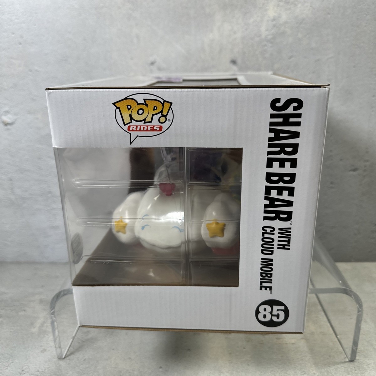 Funko POP! Rides Care Bears Share Bear with Cloud Mobile #85