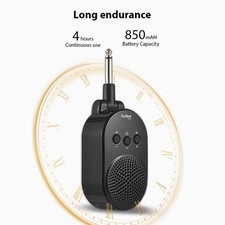 B-5W Guitar Amp BT Portable Plug-in Speaker For All Electric Guitars Wind