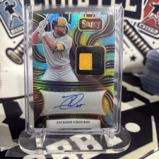2025 Panini Select - Tie-dye Autographed Memorabilia #AM-JC Jackson Chourio /25 
