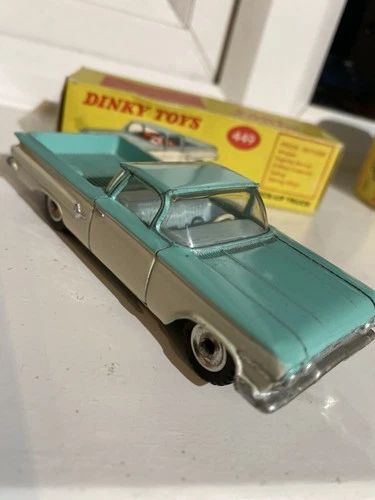 Vintage 1960s Dinky 449 Chevrolet El Camino. Boxed. Excellent original