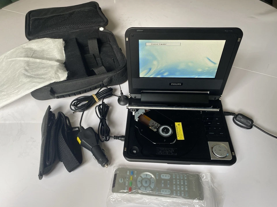 🎬 Philips PET735/00 Tragbarer DVD-Player | 9V | Dolby Digital | MP3 | Juli 2008