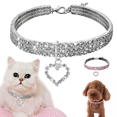 puppy diamond collars