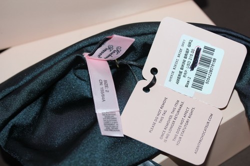 AGENTE PROVOCADOR $215 **AMERIE** Breve solo AP talla 2 -XS GRIS ¡¡Tan Sexy!! NUEVO CON ETIQUETAS + CAJA - Imagen 6 de 7