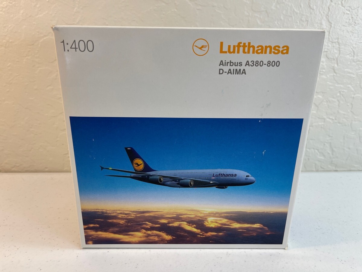 航空機・ヘリコプター Herpa Lufthansa Airbus A380-800 1:500 Herpa Wings Lufthansa Airbus A380-800 Frankfurt am Main 1