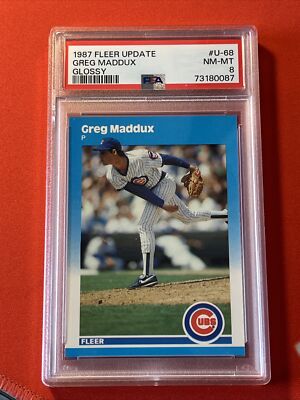87 fleer update greg maddux rc!.!