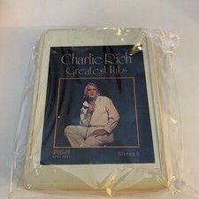 Charlie Rich Greatest Hits 8 Track Tape 1975 RCA Records