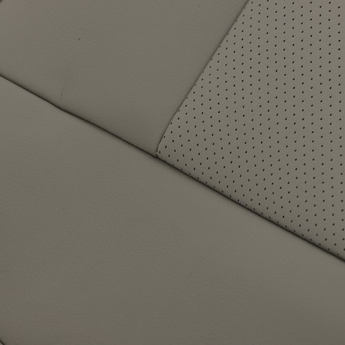 Pair New Driver Bottom & Top Leather Seat Cover Gray For 07-14 Ford Expedition - Picture 11 of 18