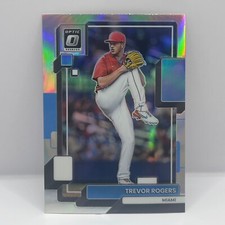 2022 Panini Donruss Optic Baseball Trevor Rogers Base #193 Silver Prizm