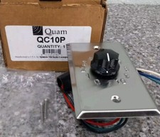 Quam Model Qc10p 10-step Audio Speaker Attenuator Dual Gang
