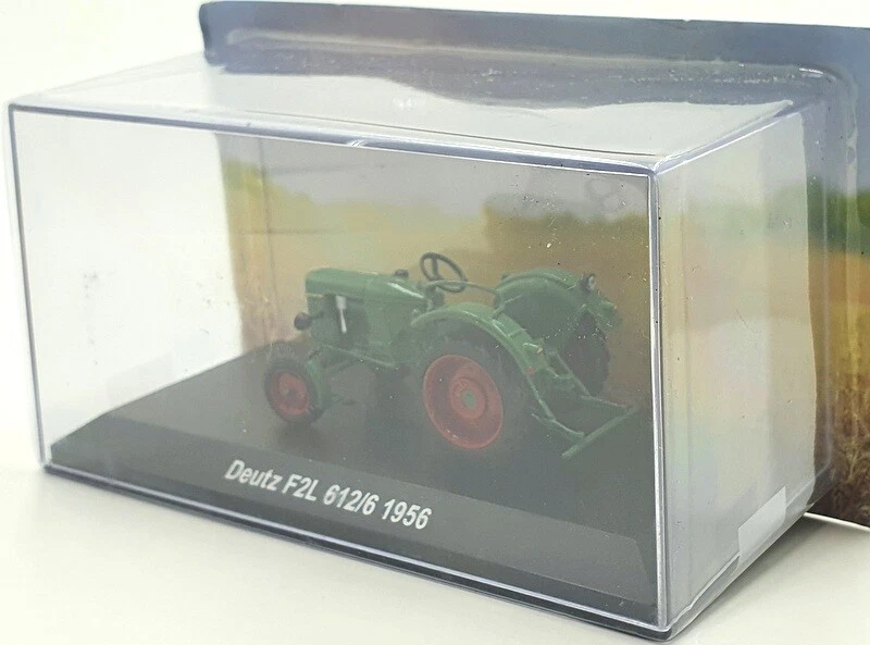 Hachette 1/43 Scale Model Tractor HL38 - 1956 Deutz F2L 612/6 - Green - Image 2 of 4