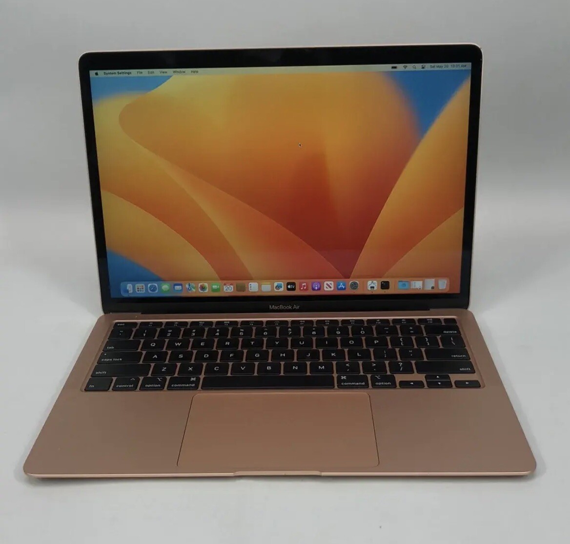 Apple Macbook Air (13-inch, M1, 2020) Gold - 8GB RAM 256GB