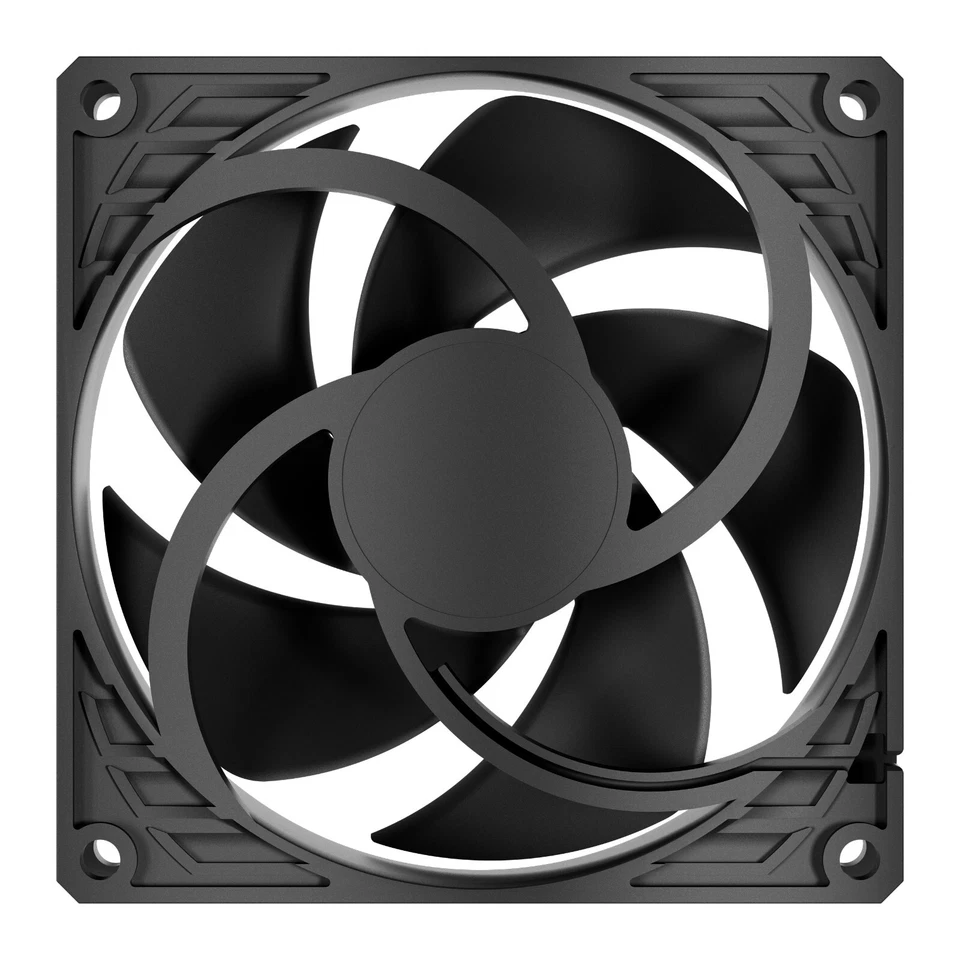 ARCTIC P9 Max Silent PWM PST CO 92mm 90mm 9cm 3-Pin / 4-Pin Black PC Fan - Image 4 of 4
