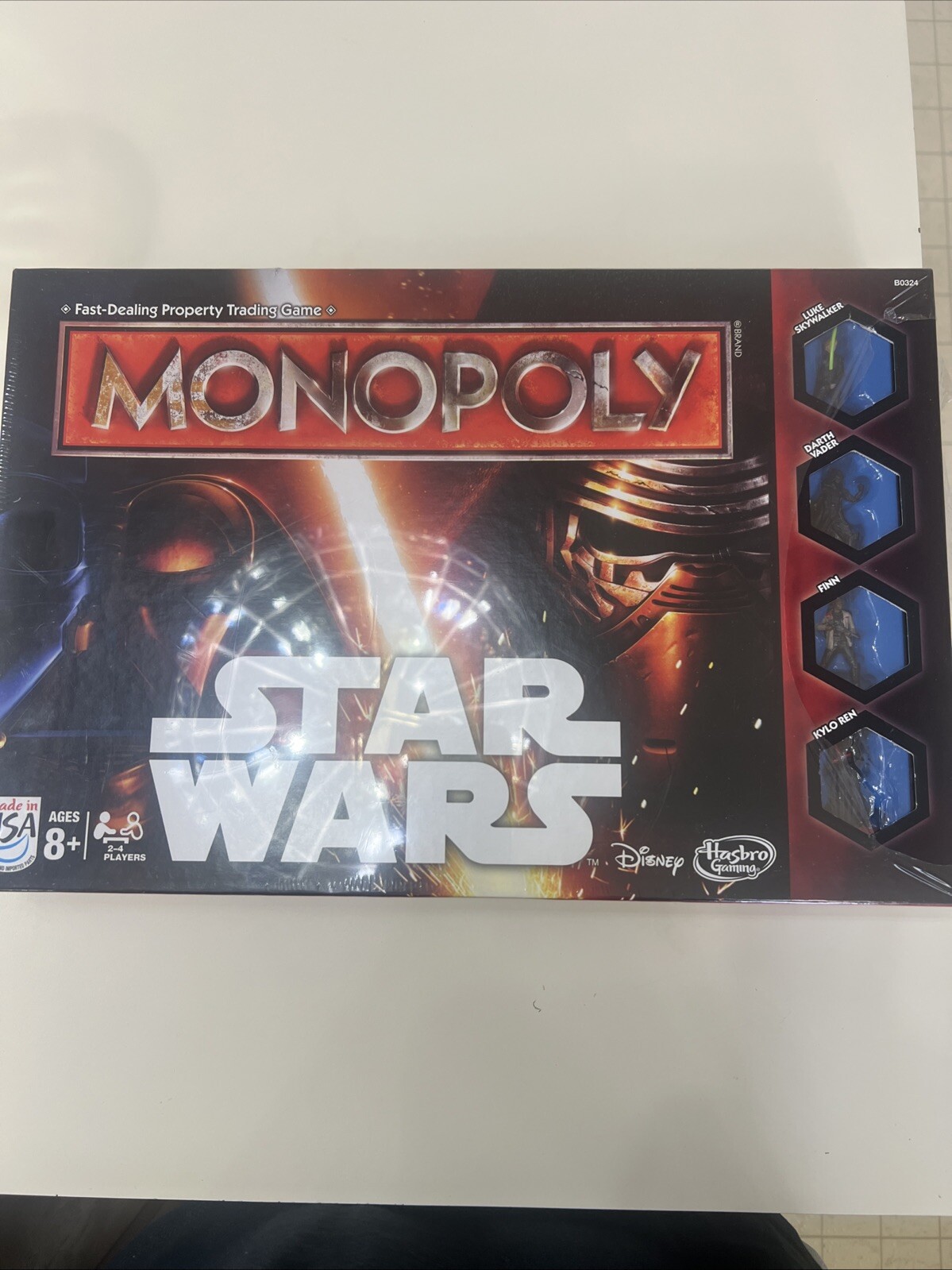 Star Wars 2015 Monopoly Edition Disney Hasbro Rare Collectible