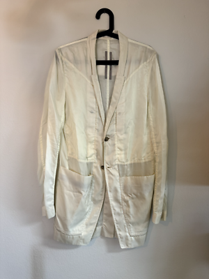 Rick Owens 22SS FOGACHINE リドジャケット RICK OWENS Lido jacket natural 38IT Fogachine SS22 | eBay