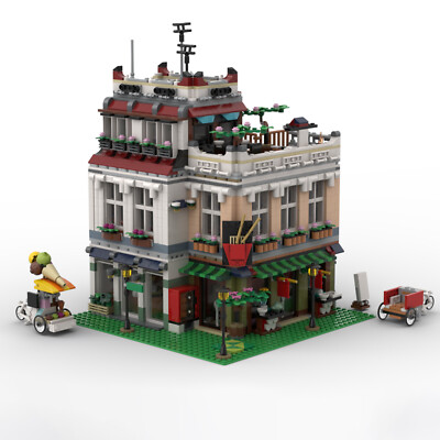 YOUFOY The Chinatown Office with Interior Modular Building 2431 Pieces