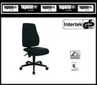 TOPSTAR Bürodrehstuhl Bürostuhl mit Permanentkontakt schwarz bis 110 Kg