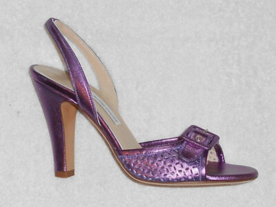 Das andere Ding Sandalen lila glänzend 37 ''Neu''