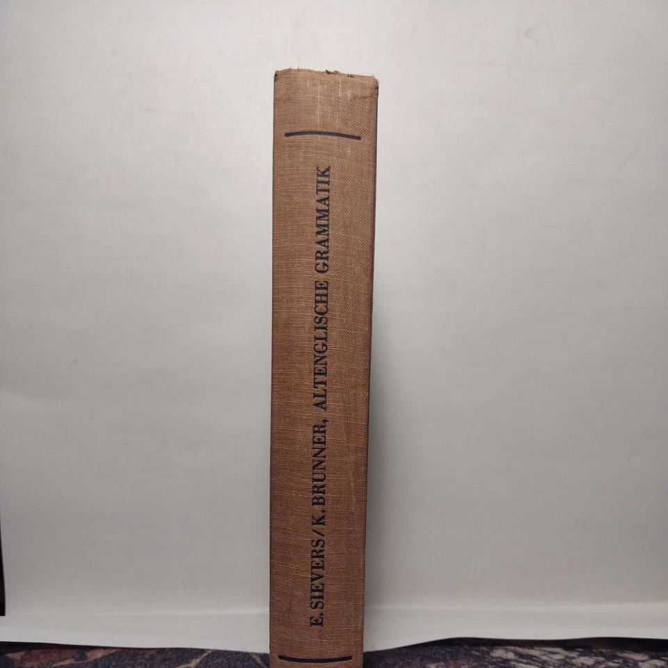 Altenglische Grammatik : Nach Der Angelsachsischen Grammatik Von Eduard Sieve... - Image 2 of 4