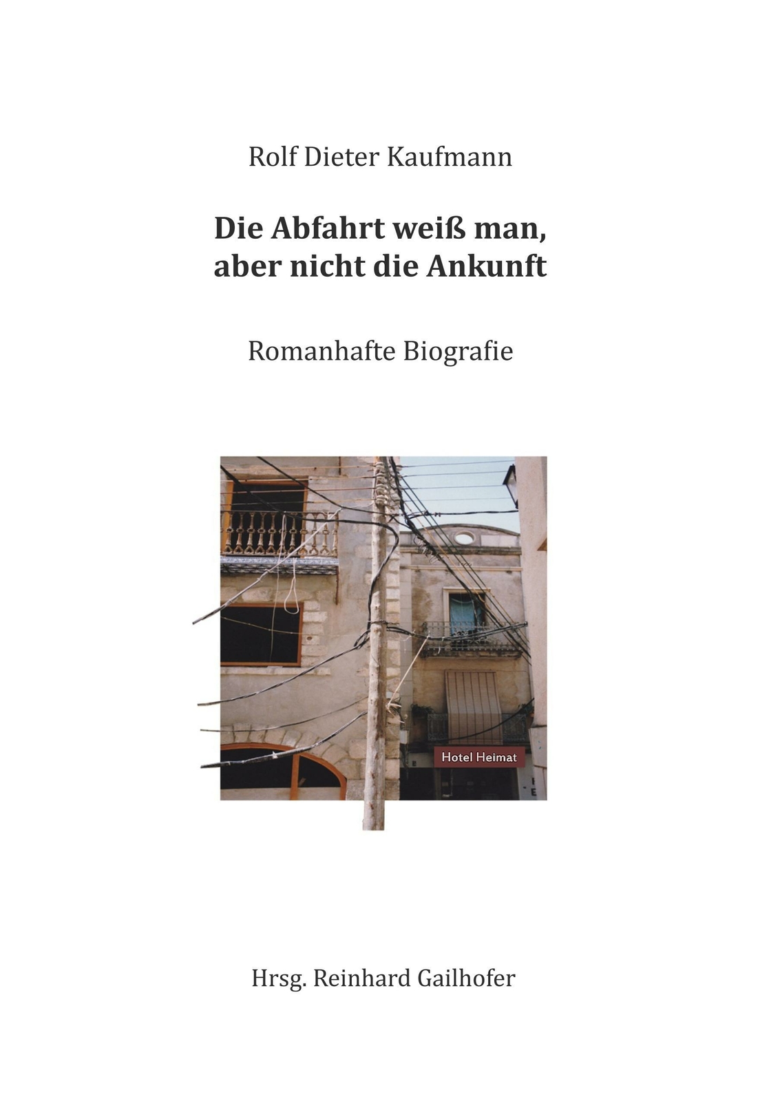 Thumbnail - Die Abfahrt Weiß Man, Aber Nicht Die Ankunft | Buch | 9783743931275