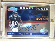 2019 Miles Boykin Panini Contenders Rookie Draft Class Autograph RC 01/19 🔥🔥