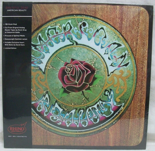 New & Sealed The Grateful Dead "American Beauty" LP 180gm Vinyl Record (2024)
