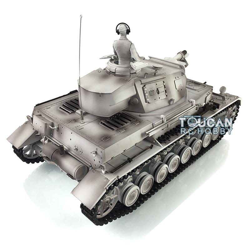 Henglong 1/16 Snow 7.0 personnalisé Panzer IV F RTR RC réservoir 3858
