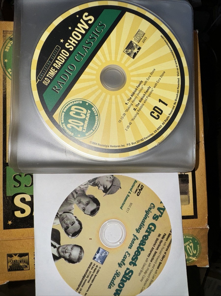 Ｒａｄｉｏ　Ｓｈｏｗ　ＣＤ Old Time Radio Shows - Radio Classics - Collector Series (20-Disc