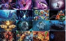 16x Credit Card Sticker Skin Film Pre-Cut Decal  Size 8.5 X 5.4cm Pokemon & More