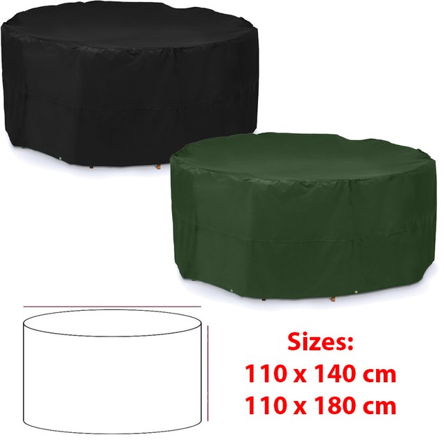 Large Round Waterproof Outdoor Garden Patio Table Chair Set Furniture Cover