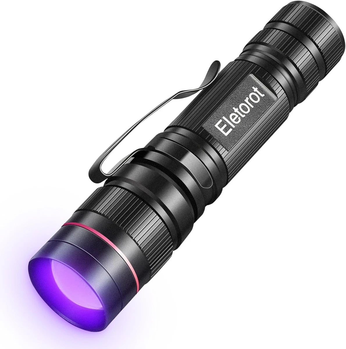 Torcia UV Impermeabile A LED Lampeggiante: Set Da 2 Pezzi, 51 LED – Ideale Per Feste E Rilevamento!