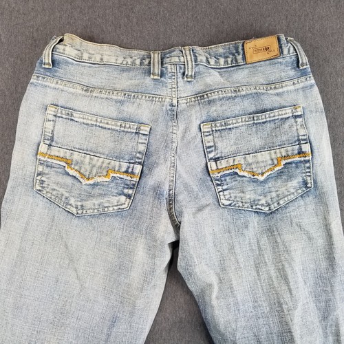 Urban Up Jeans Men's Size 32X34 Blue Wash Vintage 100% Cotton Premium Bootcut - Picture 7 of 10