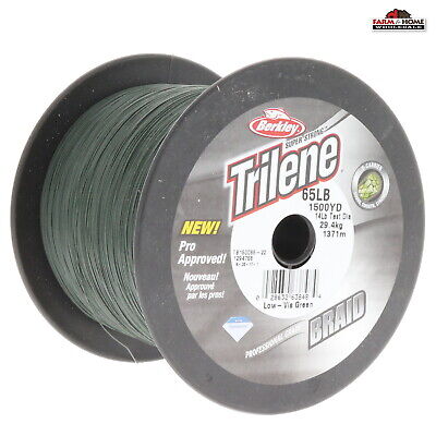 Berkley 65lbs 1500yds Braided Fishing Line Green New eBay