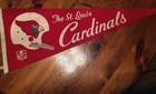 Vintage Mid-late 60's St. Louis Cardinals Football NFL Pennant -Helmet logo — photo 2