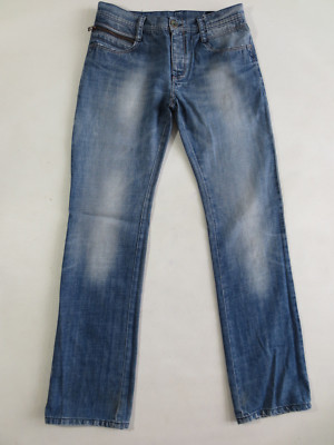 JJ Jack&Jones NEW RICK Jeans Button Fly W33 L36  denim blue used /J58