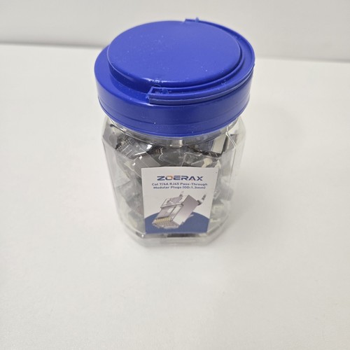Connettore Passante Cat7 Cat6A RJ45 50 pz | Spine Modulari RJ45 Schermate - Foto 3 di 6