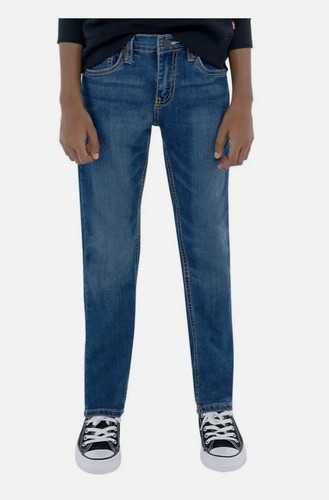 Levi's 511 Boys Slim Fit hip-Ankle Size 8 Reg 24x25 Adjustable Waistband Denim - Picture 2 of 7