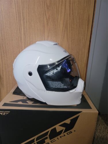 FLY RACING ODYSSEY ADVENTURE HODULAR HELMET WHITE SMALL DOT