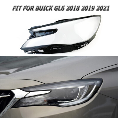 Left Side Fit Buick GL6 2018-2021 19 20 Auto Headlamp Lampshade Headlight Lens