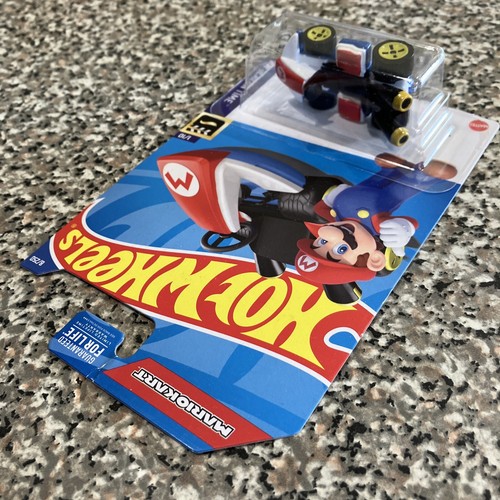 Hot Wheels Mario Kart Standard Kart HW Screen Time Series 1/10 8/250 Nintendo - Picture 5 of 12