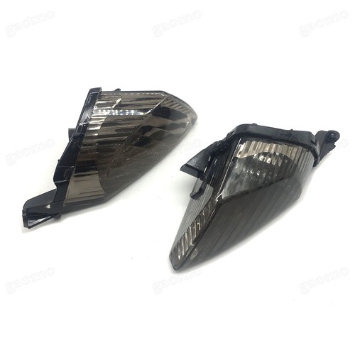 Fit For Honda VFR800 2002-2010 Brand new ABS Smoke Turn Indicator Signal Lens - Picture 2 of 5