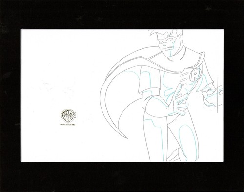 Batman Animated Series BTAS Robin Animation Cel Drawing WB DC 1992 ...