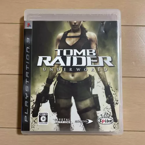 Tomb Raider Underworld PS3 PlayStation 3 Spike Chunsoft Action with Case Japan 7