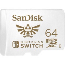 SanDisk 64GB MicroSDXC Micro sd Card UHS-1 Nintendo Switch SDSQXAT-064G-GN3ZN