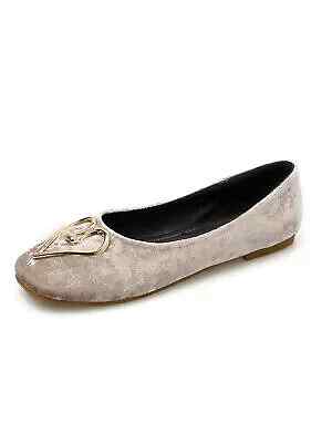 Ballerine mocassini scarpe donna eleganti beige basse comode 1546
