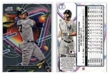 2023 Topps Cosmic Chrome Baseball Giancarlo Stanton Base #24 - New York Yankees