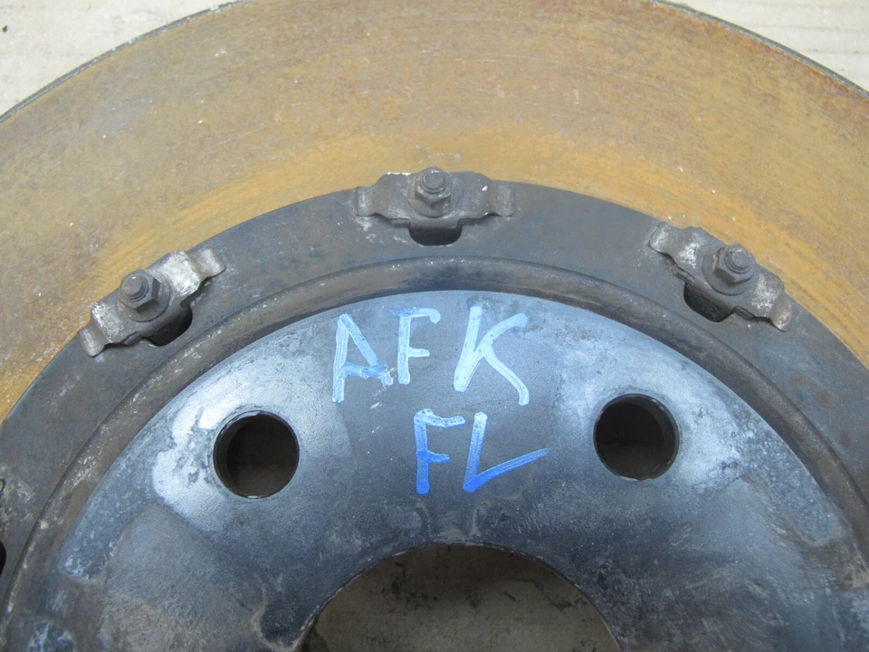 🥇11-12 JUEGO DE 2 ROTORES DE DISCO DE FRENO DELANTERO DERECHO E IZQUIERDO FISKER KARMA 61 K MILLAS OEM Foto 4 de 4