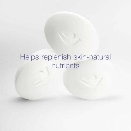 Dove Beauty Bar Women's Bath Soap Sensitive Unscented Hypoallergenic Sensitive - Picture 3 of 3