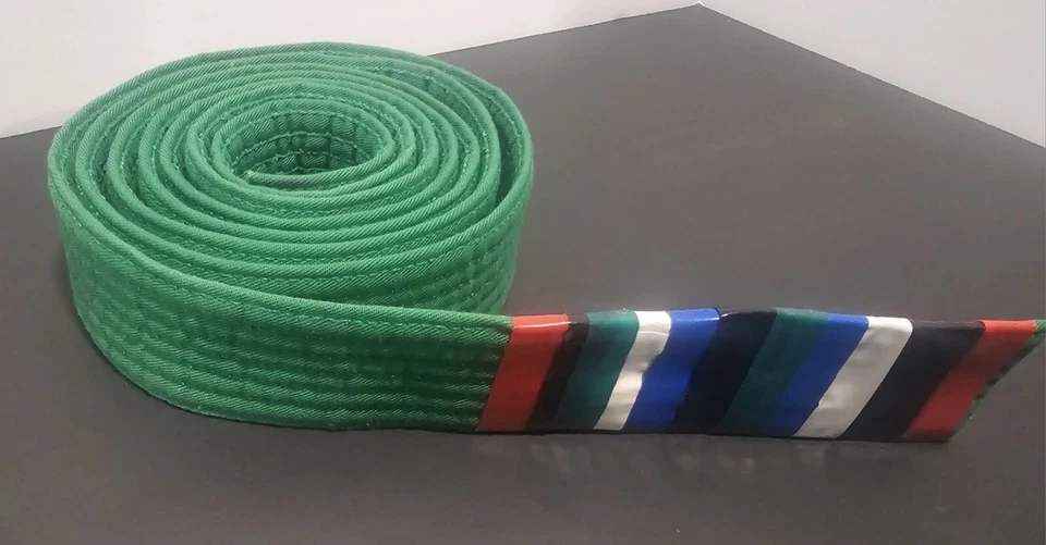 FOUR (4) KARATE Taekwondo Judo MMA Karate Martial Arts Belts  - Image 4 of 4