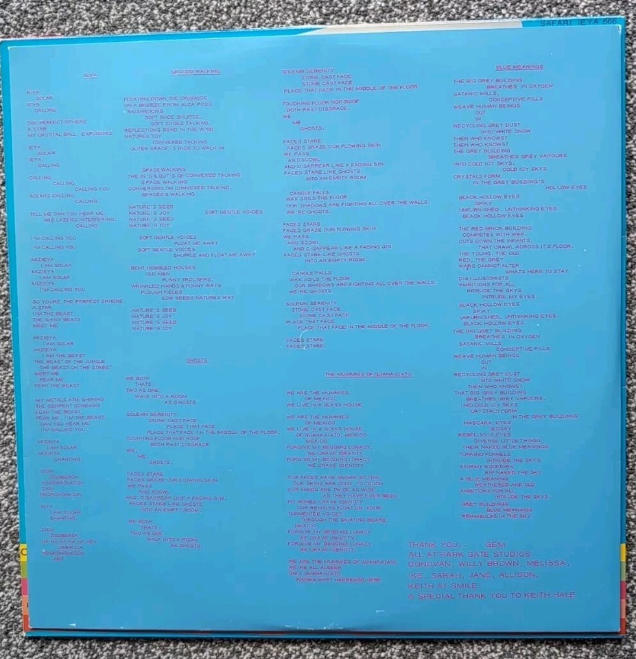 Toyah The Blue Meaning + Sheep Farming In 2 X 12" LP's Original