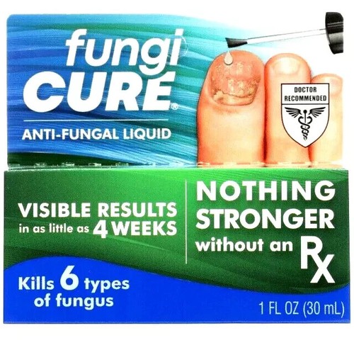 Fungicure Fungi Cure Anti Fungal Liquid Maximum Strength 1 Fluid Ounce/30 mL